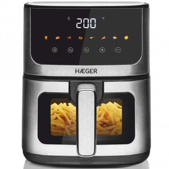 Picture of Haeger AF-D47.005A Magic Window Air Fryer 8in1 4.7L 1400W