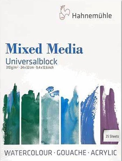 Picture of Hahnemühle Mixed Media Universal Pad 25 sheets  24x32 cm  310 g