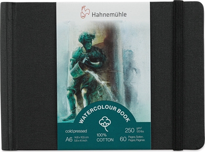 Picture of Hahnemühle Watercolour Book A 6 Landscape 100% Cotton 60 p. 250g