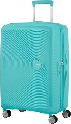 Attēls no Hama 88473 8864 WALIZKA AMERICAN TOURISTER SOUNDBOX SPINNER 67/24 TSA EXP POOLSIDE BLUE