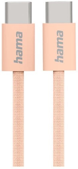 Picture of Kabel USB Hama USB-C - USB-C 1 m Pomaraczowy (002017270000)
