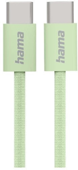 Изображение Kabel USB Hama USB-C - USB-C 1 m Zielony (002017260000)