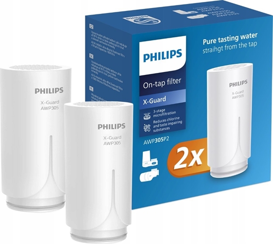 Picture of Hama PHILIPS FILTR NAKRANOWY Z ZESTAWEM 2 FILTRÓW AWP305P2/10