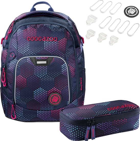 Изображение Hama Zestaw Purple Illusion (plecak+przybornik+MatchPatch)