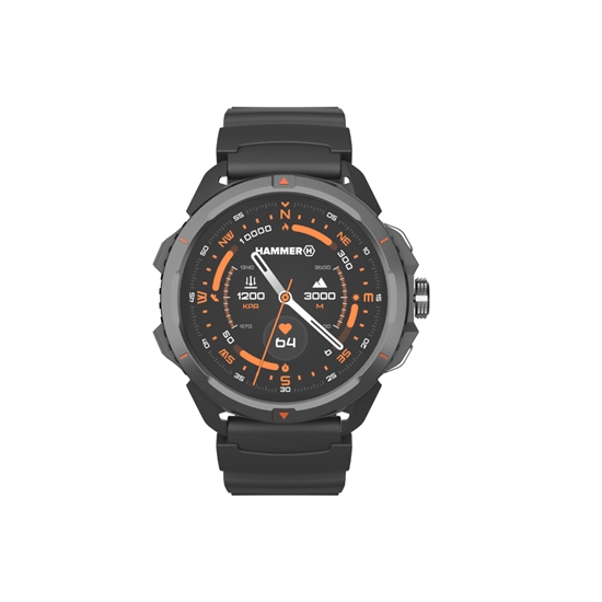 Изображение Hammer Watch 2 | Smart watch | GPS (satellite) | AMOLED | 1.5" | Waterproof | Black