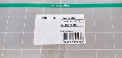 Attēls no Hansgrohe Hansgrohe Przecznik do podtynkowej baterii wannowej - 13970000