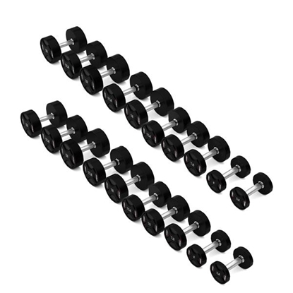 Attēls no Hanteļu komplekts  HPC SET POLYURETHANE DUMBBELLS 2 x 2.5 - 25 KG CPU - 275 KG  HMS
