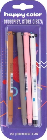 Изображение Happy Color Dugopis usuwalny Uszaki niebieski 4 sztHAPPY COLO