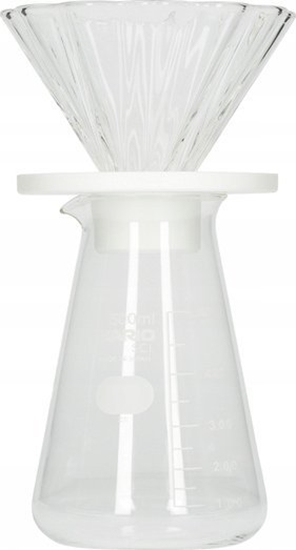 Picture of Hario Hario - Cha Cha Drip Bouquet 02 Biay + Serwer + Filtry