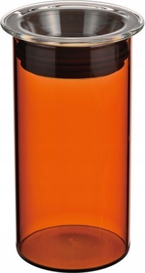 Picture of Hario Hario - Colors Canister - Pojemnik szklany bursztynowy 400ml