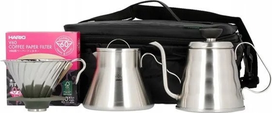 Изображение Hario Hario - Outdoor Coffee Basic Set - Zestaw akcesoriów kawowych z torb