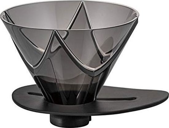 Picture of Hario Hario - V60 MUGEN - Plastikowy Dripper - Czarny