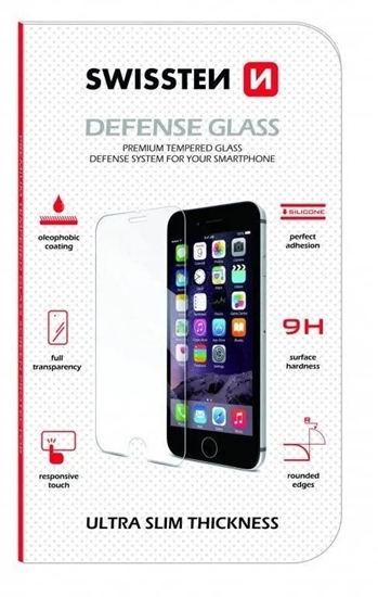 Picture of Hartowane szk�o ochronne Swissten, pro Apple iPhone X/XS, czarna, Defense glass