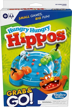 Picture of Hasbro Travel game Hungry Hungry Hippos Grab&Go