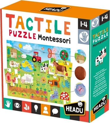 Picture of Headu Montessori Puzzle sensoryczne HEADU