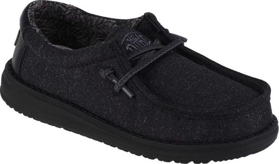 Picture of HEY DUDE Hey Dude Wally Youth Basic 40041-001 Czarne 33
