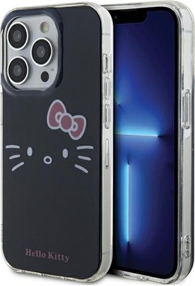 Picture of Hello Kitty Hello Kitty Hkhcp15Xhkhlk Iphone 15 Pro Max 6.7" Czarny/Black Hardcase Iml Kitty Face