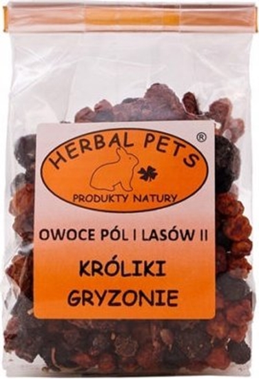 Picture of Herbal Pets Owoce pól i lasów II dla gryzoni królika Herbal 75 uniwersalny