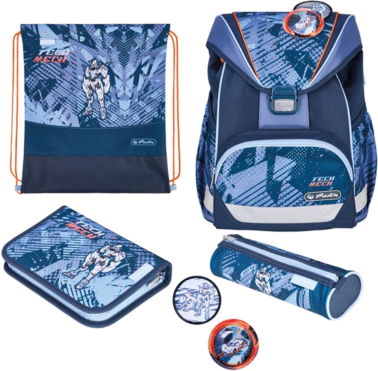 Изображение Herlitz Schulranzen UltraLight Plus TechMech