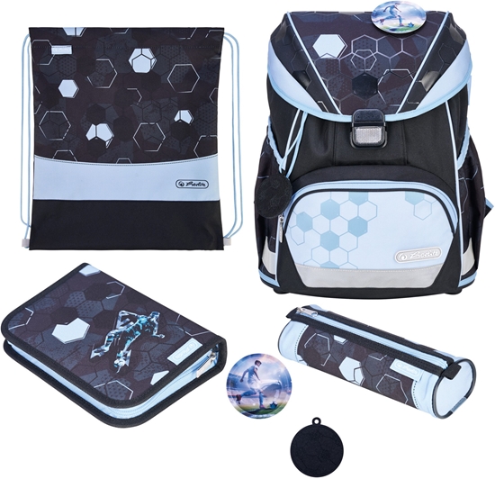Изображение Herlitz Schulranzen UltraLight XL Plus Cyber Soccer