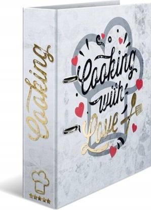 Picture of Herma Recipe file Cooking with Love DIN A4                19669