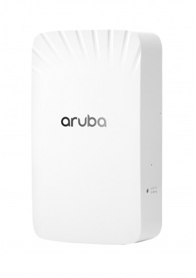 Picture of hewlett packard enterprise HPE Aruba AP-505H Access Point (RW) Dual-radio 802.11ax 2x2 Unified Hospitality with 1+4 Ethernet PSE USB