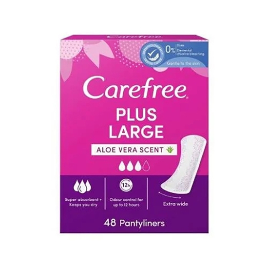 Picture of Hig.ieliktnīši Carefree Plus Large 48gab.