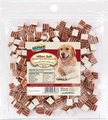 Picture of Hilton HILTON MIKKIE KAWAKI SANDWICHE Z JAGNICINY I RYBY 500 g