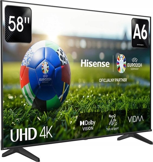 Picture of Telewizor Hisense 58A6N LED 58'' 4K Ultra HD VIDAA