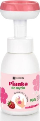 Picture of HiSkin HISKIN_Kids pianka do mycia rk i ciaa Malinowa 300ml