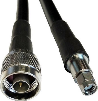 Picture of Hismart Kabelis LMR-400, 2m, N-male  RP-SMA-male