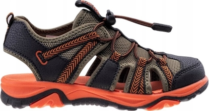 Picture of hitec Sanday dziecice Hi-Tec Sanev Jr czarno-pomaraczowe rozmiar 32