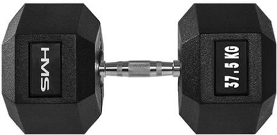 Picture of HMS hantel Hex Pro gumowany 1 x 37.5 kg
