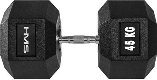Picture of HMS hantel Hex Pro gumowany 1 x 45 kg