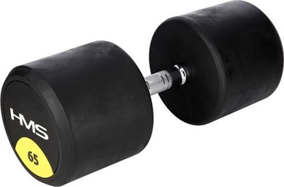 Attēls no HMS hantel HG PRO gumowany 1 x 65 kg