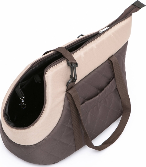 Picture of Hobbydog R1 TORBA CZARNY Z TURKUSOWYM SZALEM (NUBUK)