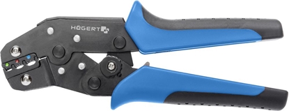 Изображение Högert Technik Szczypce do zaciskania kocówek izolowanych 0,5 - 2,5mm (HT1P160)