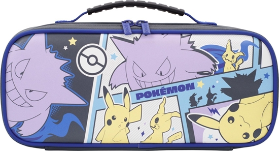 Picture of Hori HORI Cargo Pouch Compact (Pikachu, Gengar & Mimigma), Bag (Multicolor)