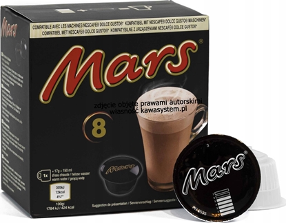 Picture of Hot chocolate pods compatible with NESCAFE(r) Dolce Gusto(r) Mars, 8 pcs.