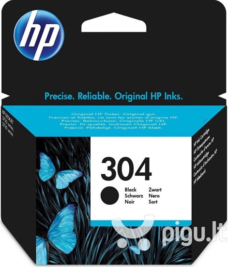Изображение HP 304 Black Original Ink Cartridge