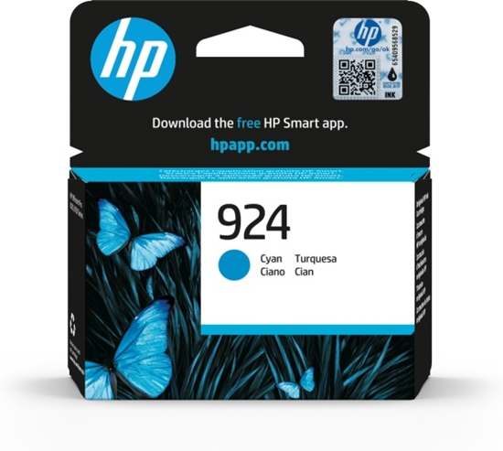 Picture of HP 4K0U3NE ink cartridge cyan No. 924