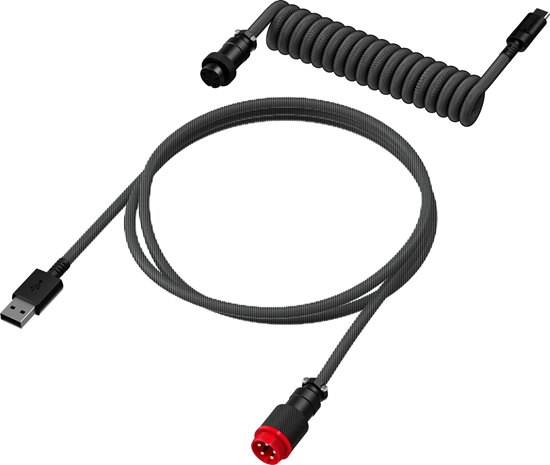 Picture of HP HyperX USB-C Coiled Cable Gray-Black