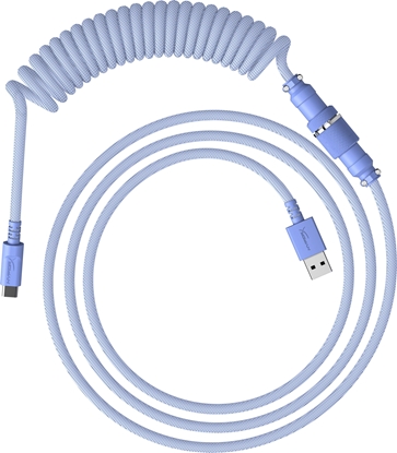 Изображение HP HyperX USB-C Coiled Cable Light Purpl