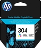 Picture of HP N9K05AE ink cartridge 3-colors No. 304