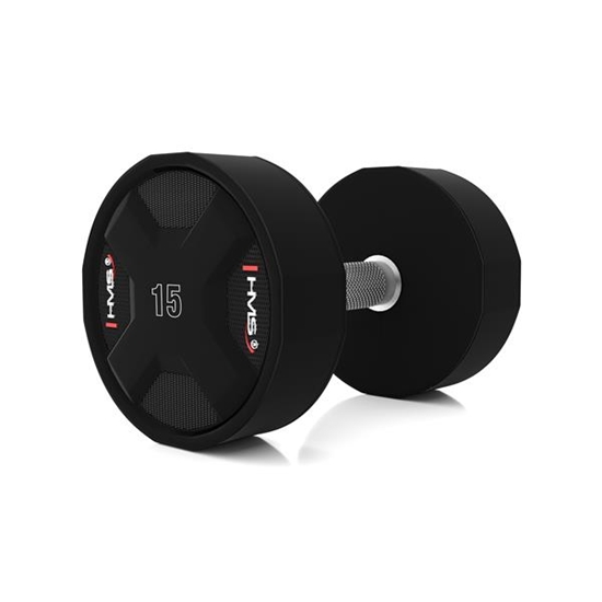 Picture of HPC 15 KG POLIURETĀNA HANTELE 1 gab.  CPU HMS