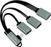 Picture of Logilink USB-HUB 3-Port,2xUSB2.0AF + 1xUSB3.0AF,gewink.Steck