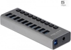 Picture of Delock External 5 Gbps USB Hub with 10 Ports + Switch