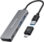 Picture of HUB USB Graugear GRAUGEAR USB-HUB 4x USB 3.0, 2x Type-C und 2x Type-A retail