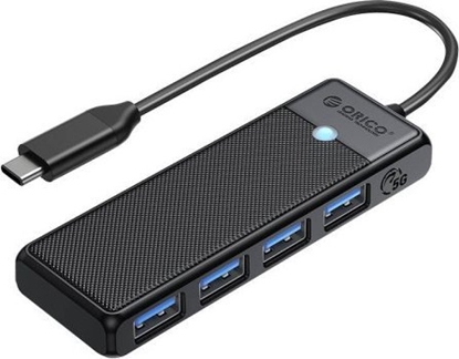 Attēls no Orico Orico Hub 4in1 USB A3.0x4 (black)