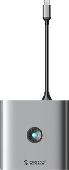 Picture of HUB USB Orico Adapter Hub 8w1 Orico, HDMI 4K + 3x USB-A 3.0, USB-C, 100W PD + SD/TF